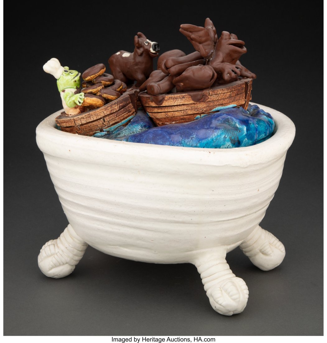 David James Gilhooly (American, 1943-2013) Batht (1 of 5)