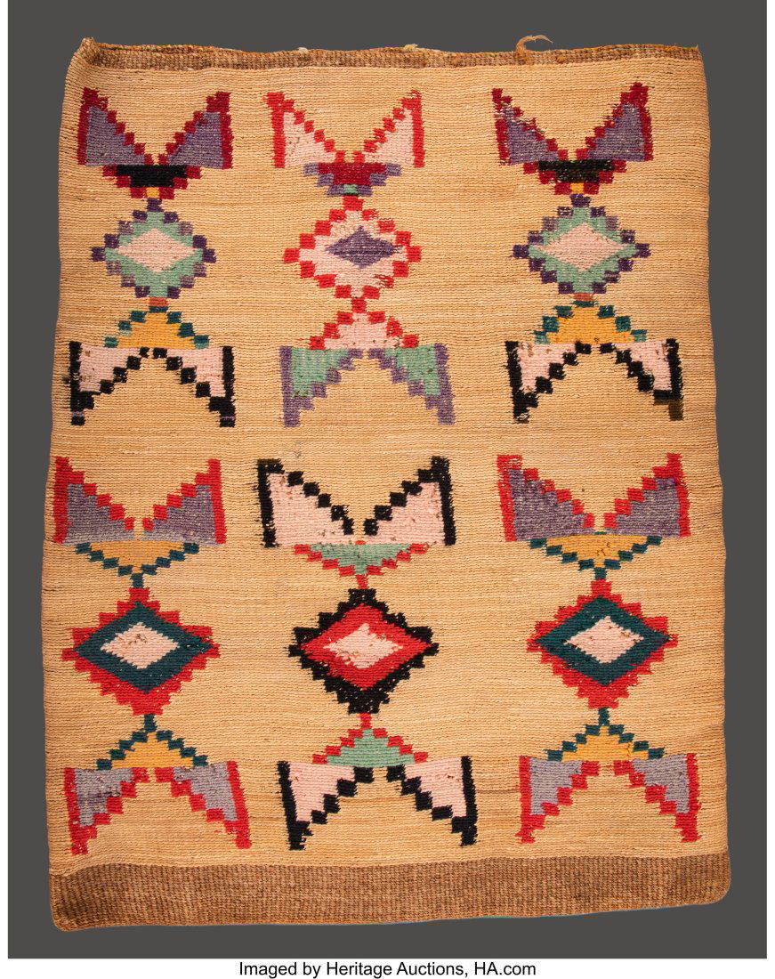A Plateau Twined Cornhusk Bag  c. 1900  natural (1 of 2)