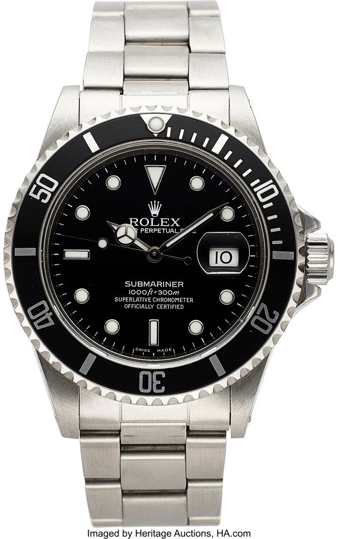 Rolex Submariner, Stainless Steel Ref. 16800 Cir (1 of 5)