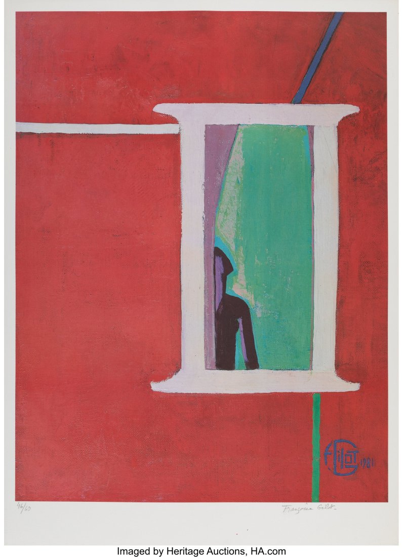 After Françoise Gilot Window on Another Dimens: After Françoise Gilot Window on Another Dimension, 1981 Offset lithograph in colors on wove paper 27-3/4 x 20 inches (70.5 x 50.8 cm) (sheet) Ed&peri
