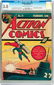93221: Action Comics #21 (DC, 1940) CGC GD/VG 3.0 Cream