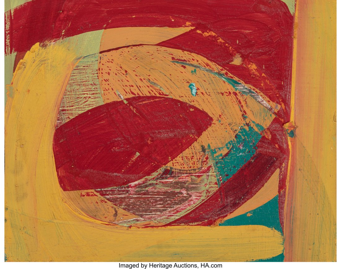 David Aylsworth (American, b. 1966) Untitled, 19: David Aylsworth (American, b. 1966) Untitled, 1992 Oil on Masonite 7-3/4 x 9-3/4 inches (19.7 x 24.8 cm) Signed and dated on the reverse&co