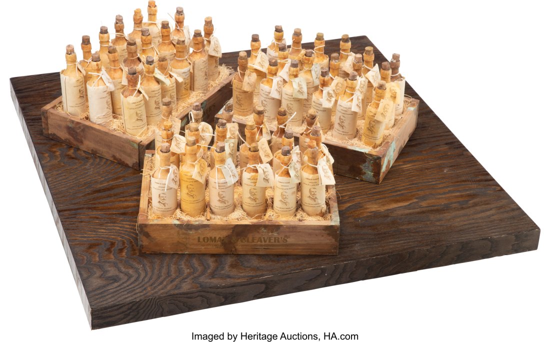 Dario Robleto (American, b. 1972) The Lost Shipm: Dario Robleto (American, b. 1972) The Lost Shipment of an Untested Life Potion, 2003 Mixed media 11 inches (27.9 cm) high on a 2-1/2 inches (6&pe