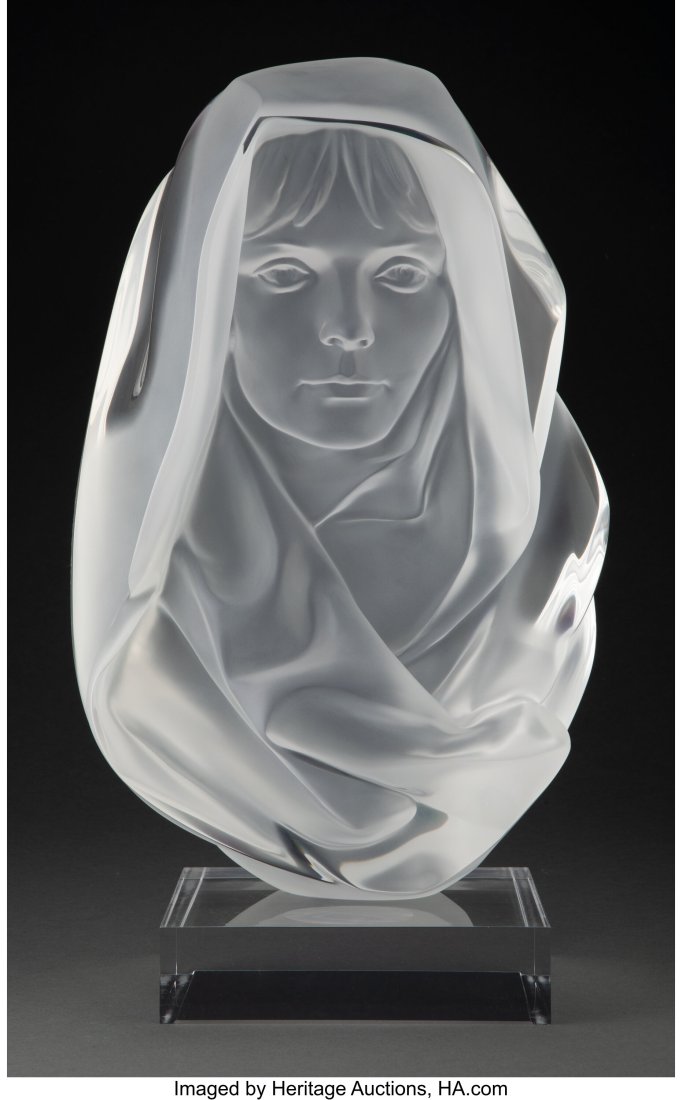 Frederick Hart (American, 1943-1999) Penumbra, 1: Frederick Hart (American, 1943-1999) Penumbra, 1989 Clear acrylic resin 18 inches (45.7 cm) Foundry Proof Signed: Hart Inscribed: © 1989 F&perio