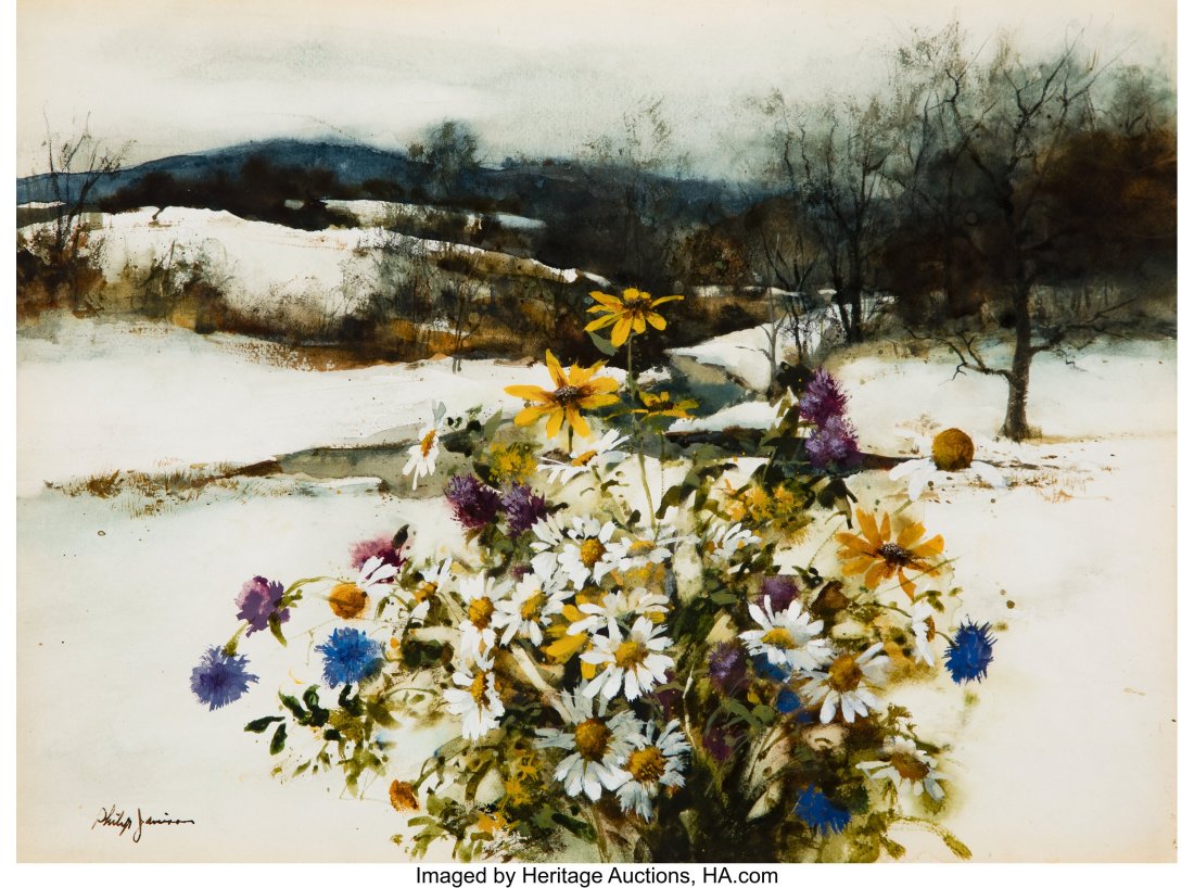 Philip Duane Jr. Jamison (American, 1925) Winter (1 of 3)