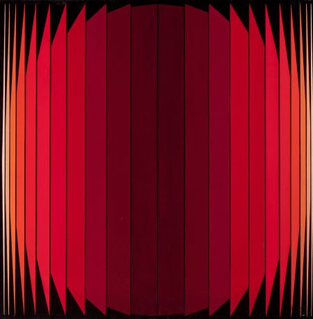 YVARAL (JEAN-PIERRE VASARELY) (French, 1934-2002: YVARAL (JEAN-PIERRE VASARELY) (French, 1934-2002)Quadrature Du Cercle O, 1972