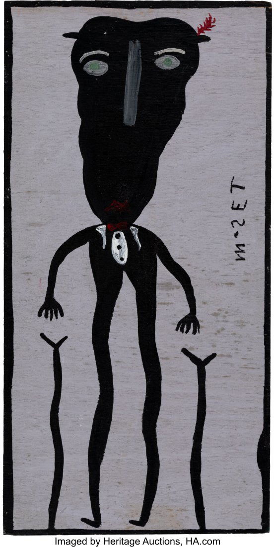 Mose Ernest Tolliver (American, 1920-2006) Untit (1 of 2)