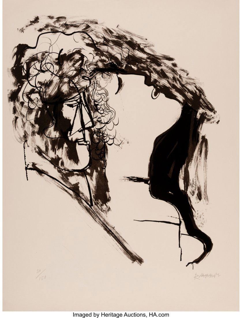 Abraham Rattner (American, 1895-1978) Untitled,: Abraham Rattner (American, 1895-1978) Untitled, from The Beggar's Opera, 1971 Lithograph on wove paper 26 x 20 inches (66.0 x 50.8 cm) (sheet&r