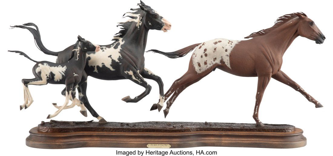 Dave McGary (American, 1958-2013) Free Spirits a (1 of 4)