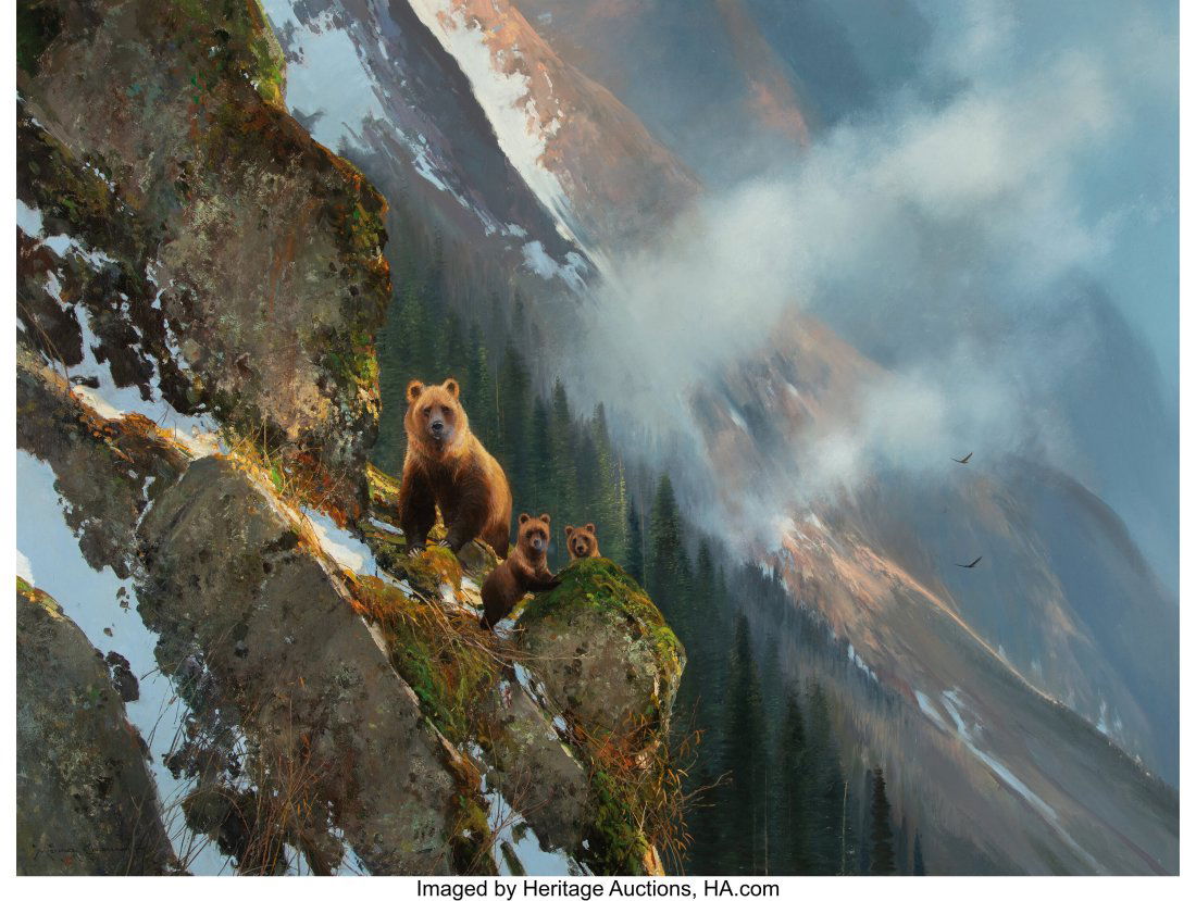 Michael Coleman (American, b. 1946) On the Sikan: Michael Coleman (American, b. 1946) On the Sikanni Chief River Oil on Masonite 30 x 40 inches (76.2 x 101.6 cm) Signed and indistinctly dated lower left&