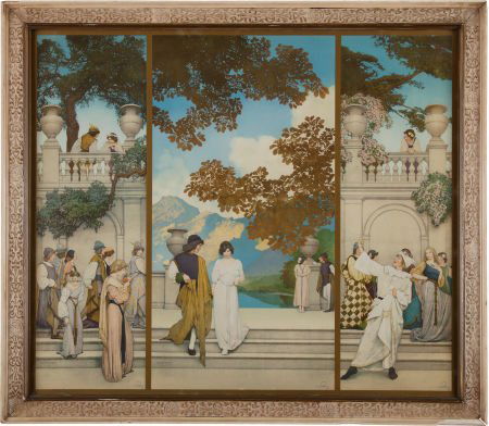 Maxfield Parrish. "Garden of Opportunity". Detro: Maxfield Parrish. "Garden of Opportunity". Detroit: Detroit Publishing Co