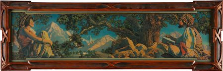 Maxfield Parrish. "The Rubaiyat". Volchrome Prin: Maxfield Parrish. "The Rubaiyat". Volchrome Print from the origi