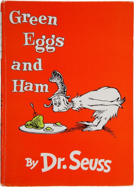 Dr. Seuss. Green Eggs and Ham. First London edit: Dr. Seuss. Green Eggs and Ham. First London edition