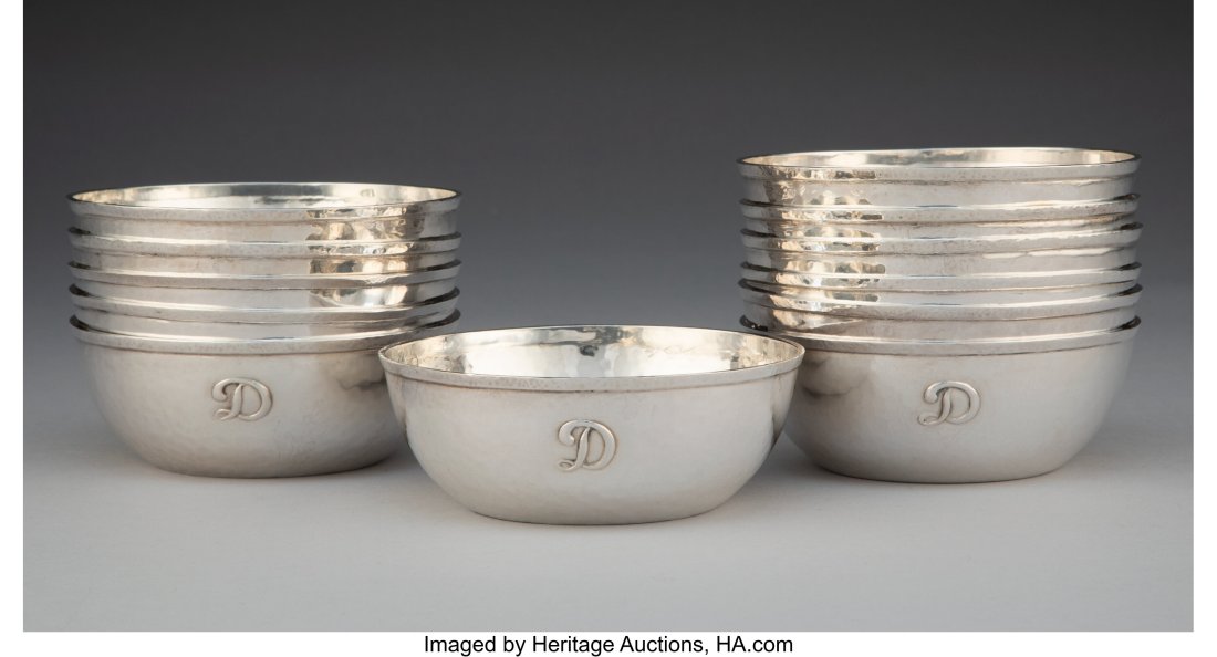 A Set of Twelve Clemens Friedell Sterling Silver (1 of 4)