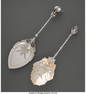 74264: Two Gorham Mfg. Co. Silver Flatware Serving Piec