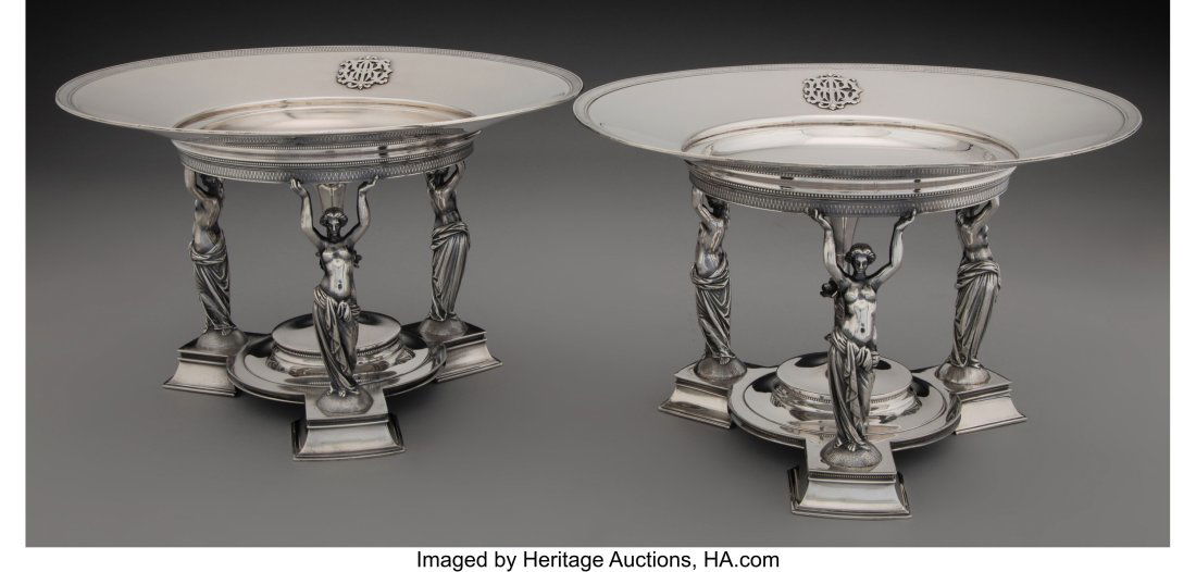 A Contrasting Pair of Gorham Mfg. Co. Silver Fig (1 of 6)