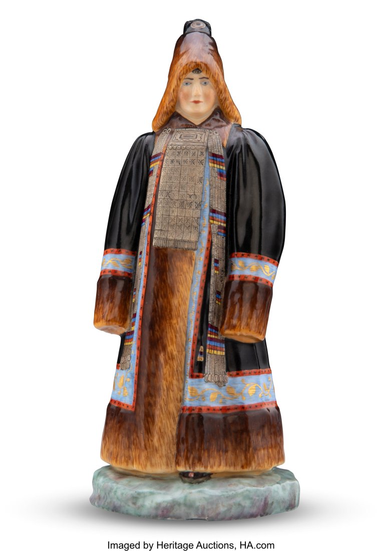 A Lomonosov State Porcelain Factory Figure: A Ya (1 of 5)