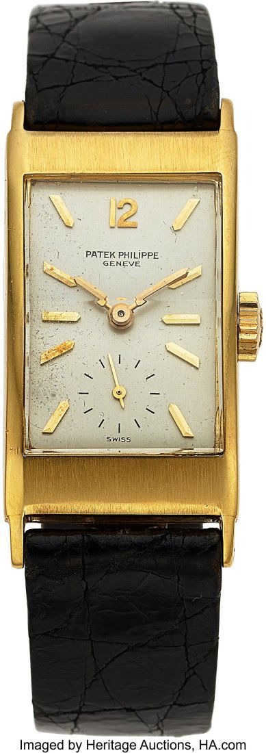 Patek Philippe, 18k Yellow Gold Ref. 425j "Tegol (1 of 5)