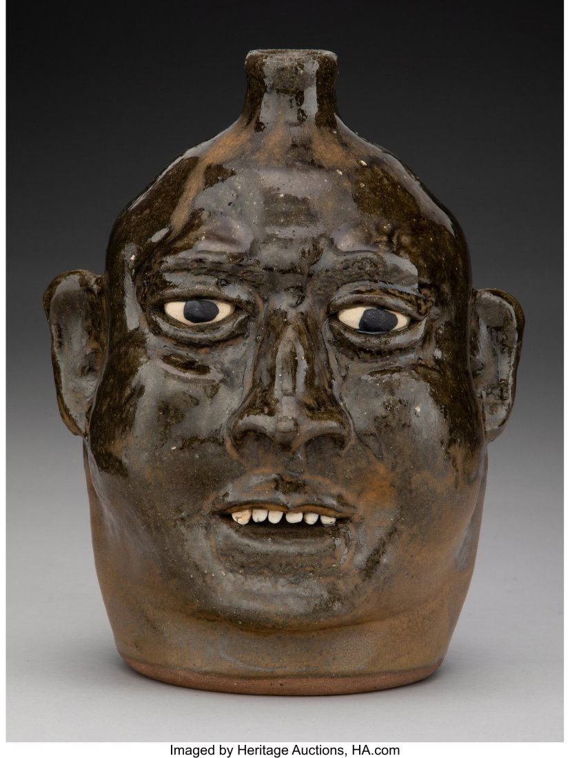 Lanier Meaders (American, 1917-1998) Face Jug, c (1 of 5)