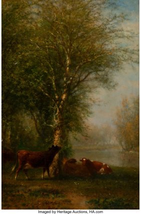 61132&colon; James McDougal Hart &lpar;American&comma; 1828-1901&rpar; Cows r