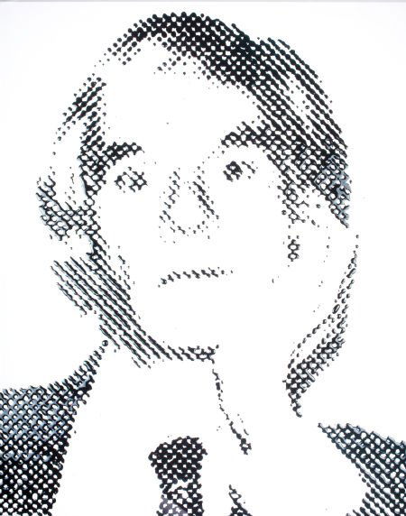 VIK MUNIZ (Brazilian, b. 1961) Andy Warhol (from: VIK MUNIZ (Brazilian, b. 1961)Andy Warhol (from Pictures of Ink), 2000Cibac