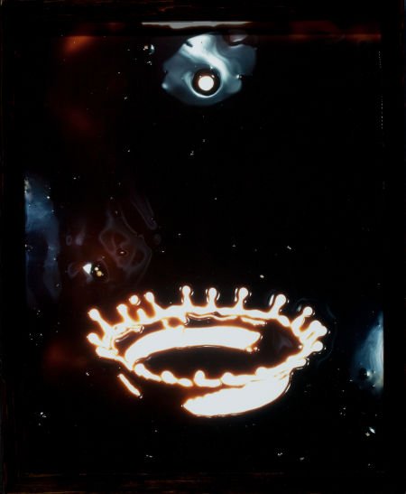 VIK MUNIZ (Brazilian, b. 1961) Milk drop (from P: VIK MUNIZ (Brazilian, b. 1961)Milk drop (from Pictures of Chocolate), 1998C