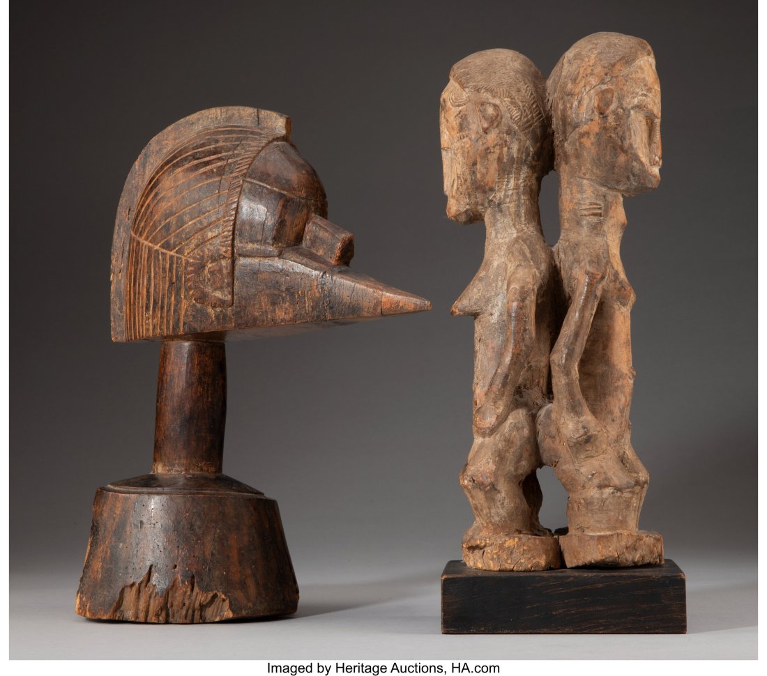 Two West African Items   including a Baga a-Tsho (1 of 4)