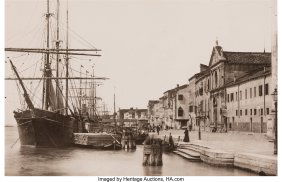 39079&colon; Ferdinando Ongania &lpar;Italian&comma; 1842-1911&rpar; Calli e 