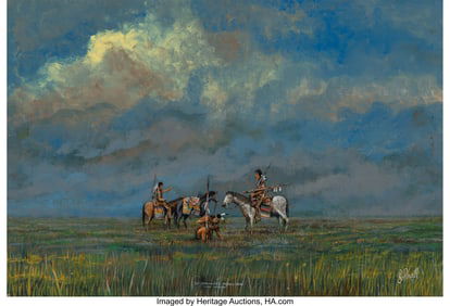 75100&colon; Bo Powell &lpar;American&comma; b&period; 1942&rpar; The Longknives Pas