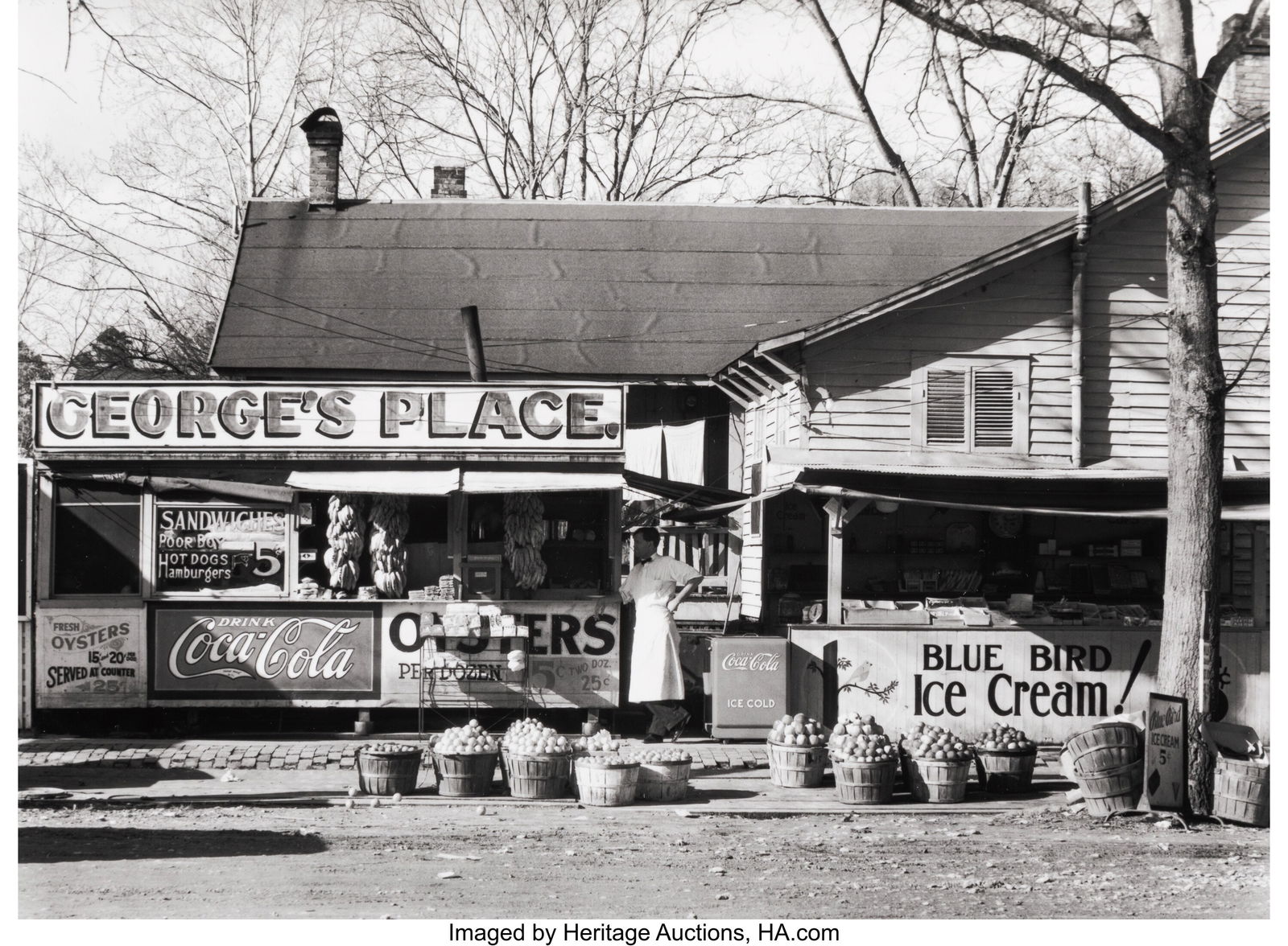 Walker Evans (American, 1903-1975) Group of 4 Fa: Walker Evans (American, 1903-1975) Group of 4 Farm Security Administration photographs, 1935-1936 Gelatin silver prints, printed later, some ferrotyped. 8 x 10