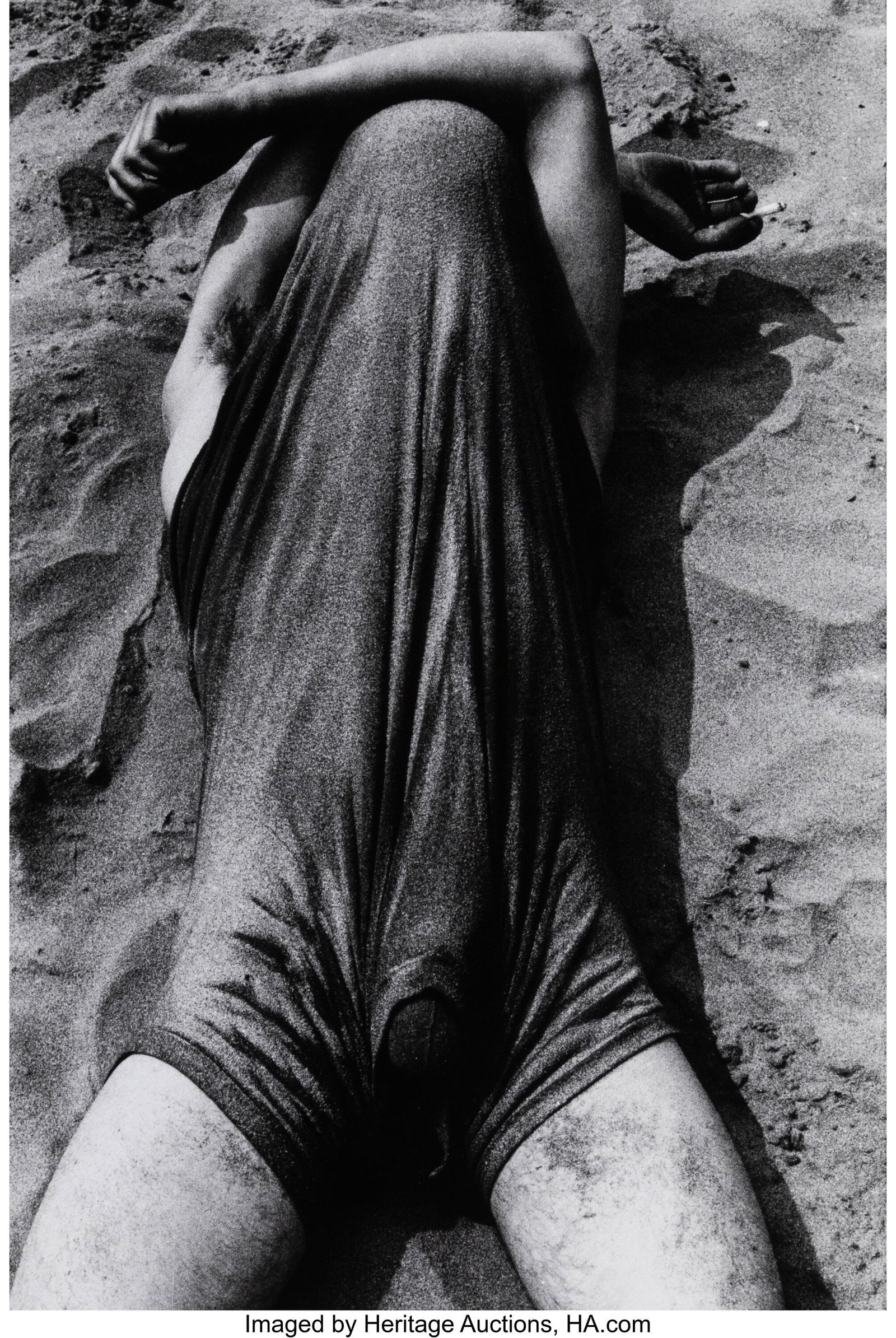 Will McBride (American, 1931-2015) Roland Under: Will McBride (American, 1931-2015) Roland Under His Tee-Shirt, Viareggio Beach, 1975 Gelatin silver print 13 x 9 inches (33.0 x 22.9 cm) (image