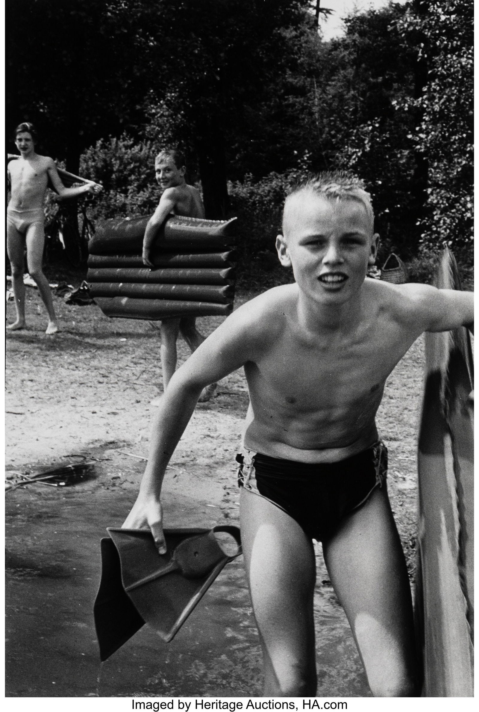 Will McBride (American, 1931-2015) Boys at Lakes: Will McBride (American, 1931-2015) Boys at Lakes Edge, Berlin, 1959 Gelatin silver print 11-1/4 x 7-1/2 inches (28.6 x 19.1 cm) (image&
