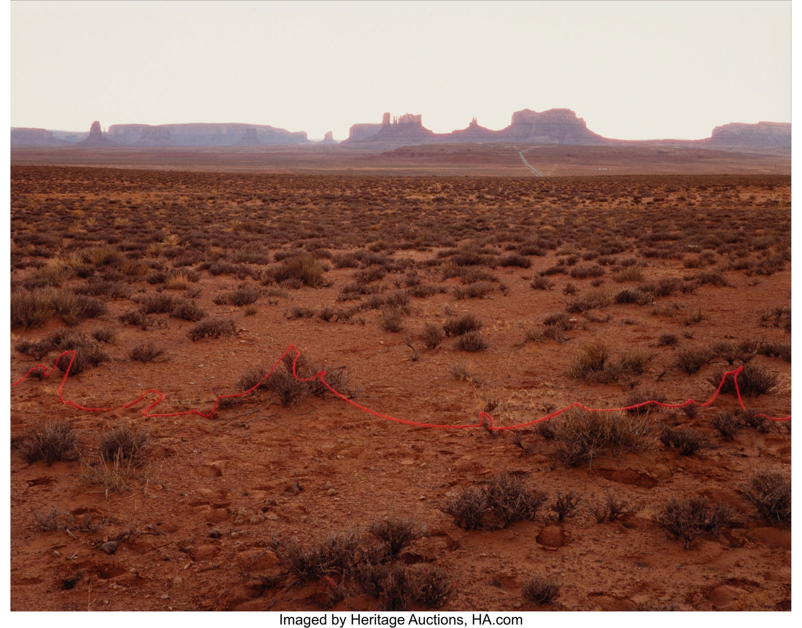 John Pfahl (American, 1939-2020) Red Rock Repeat: John Pfahl (American, 1939-2020) Red Rock Repeat, Torrey, Utah, 1977 Dye coupler print 7 x 9-1/8 inches (17.8 x 23.2 cm) (image)