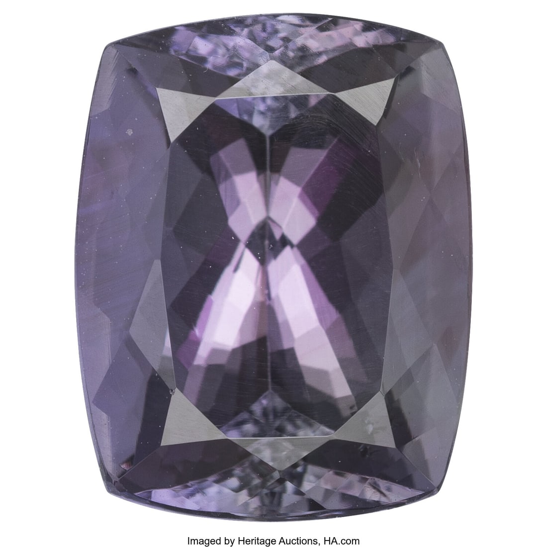 8.04 ct Tanzanite Shape: Cushion Measurements: : 8.04 ct Tanzanite Shape: Cushion Measurements: 12.81 x 10.02 x 7.97 mm HID03101062020 © 2024 Heritage Auctions | All Rights Reserved