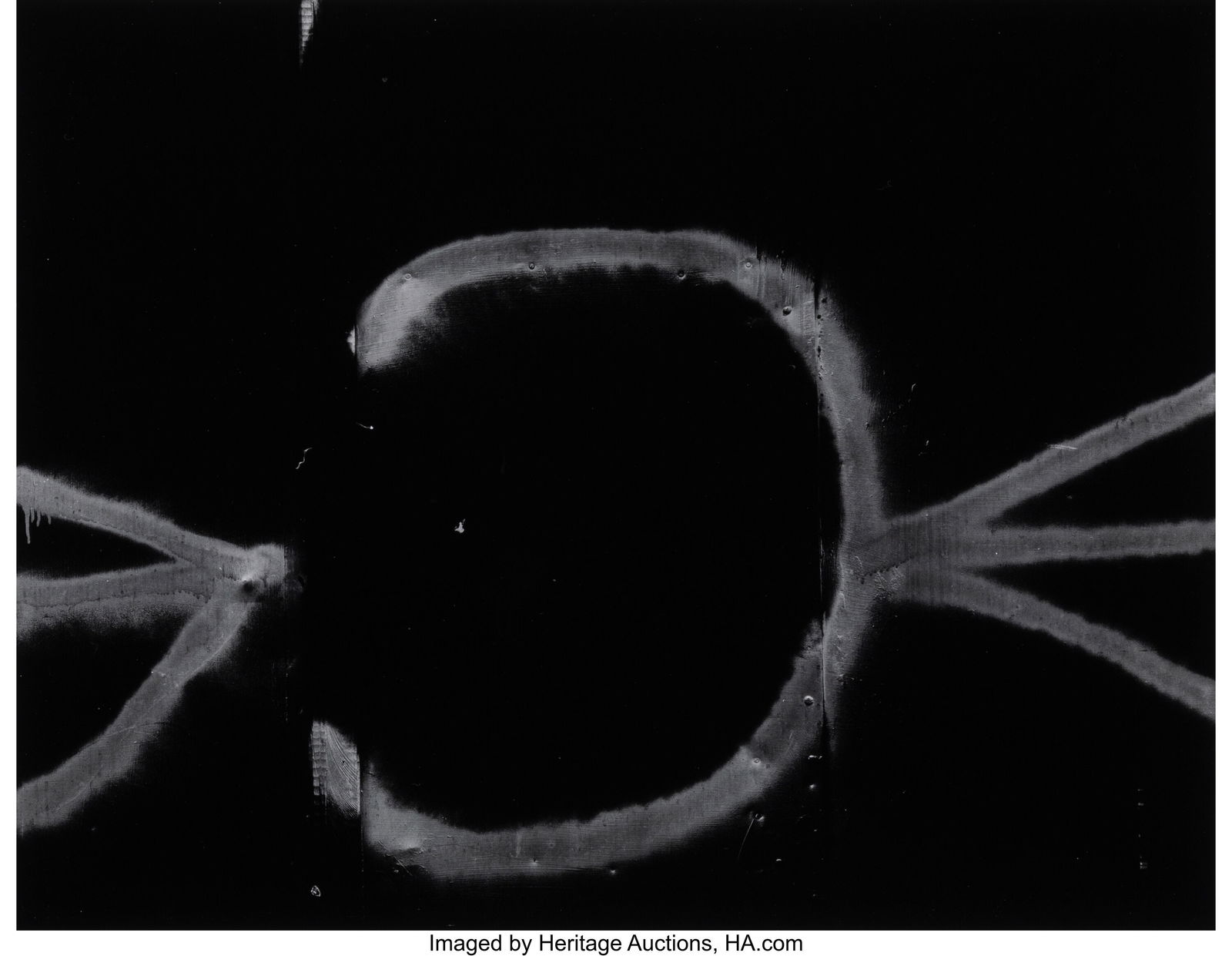 Aaron Siskind (American, 1903-1991) Chicago, 196: Aaron Siskind (American, 1903-1991) Chicago, 1960 Gelatin silver print 10-1/8 x 13 inches (25.7 x 33.0 cm) (image) 11 x 14 inches (shee