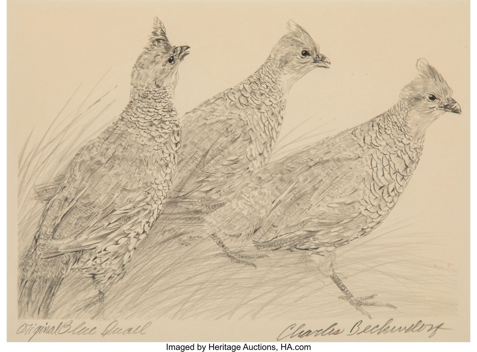 Charles Beckendorf (American, 1930-1996) Bob Whi (1 of 6)