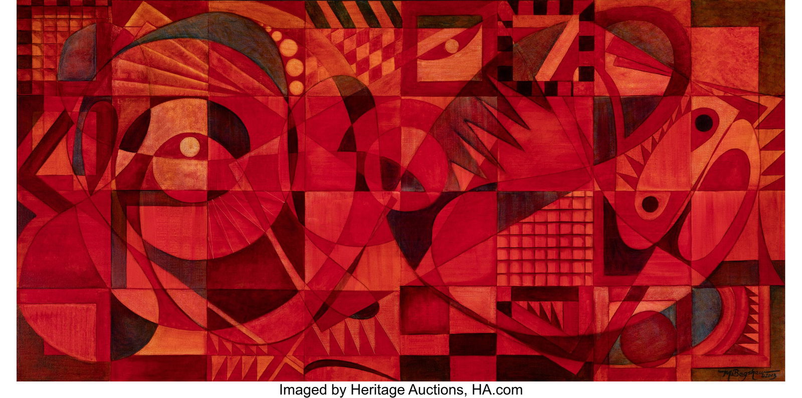 Margarete Bagshaw (American, 1964-2015) Living O: Margarete Bagshaw (American, 1964-2015) Living Outside of the Boy, 2013 Oil on canvas 82 x 40 inches (208.3 x 101.6 cm) Signed lower right: Margaret