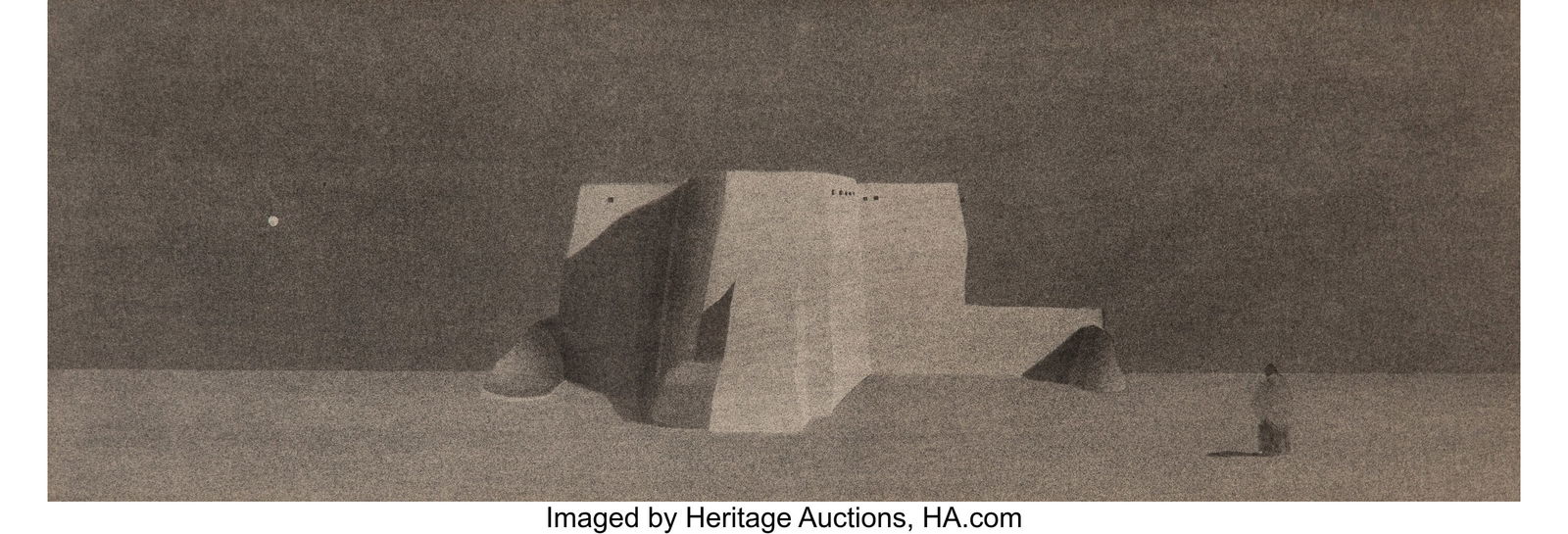 John Axton (American, b. 1947) Shadows and Blue (1 of 3)