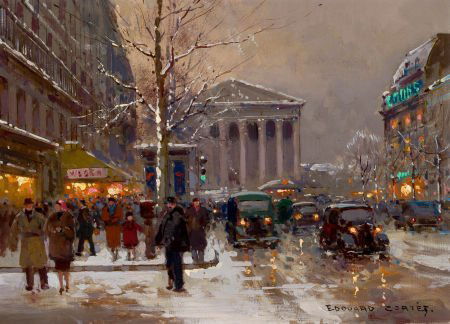 EDOUARD-LÉON CORTÈS (French, 1882-1969) La Madel: EDOUARD-LÉON CORTÈS (French, 1882-1969)La MadeleineOil on canvas13-1/4