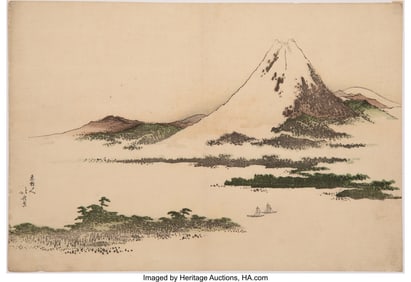 61017&colon; Katsushika Hokusai &lpar;Japanese&comma; 1760-1849&rpar; View of