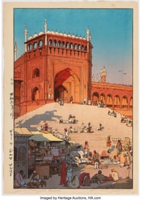 61129&colon; Yoshida Hiroshi &lpar;Japanese&comma; 1876-1950&rpar; Jama Masji