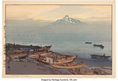 61139&colon; Yoshida Hiroshi &lpar;Japanese&comma; 1876-1950&rpar; Yamanaka V