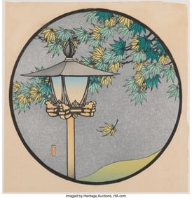 61204&colon; Lilian Miller &lpar;American&comma; 1895-1943&rpar; Lantern on a