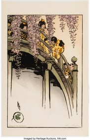 61206&colon; Helen Hyde &lpar;American&comma; 1868-1919&rpar; Eight Prints of