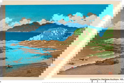 61152&colon; Kawase Hasui &lpar;Japanese&comma; 1883-1957&rpar; Mera&comma; B&omacr;sh&umacr;