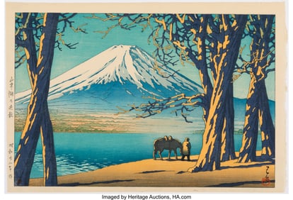 61153&colon; Kawase Hasui &lpar;Japanese&comma; 1883-1957&rpar; Late Autumn a