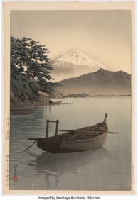 61154&colon; Kawase Hasui &lpar;Japanese&comma; 1883-1957&rpar; Nagahama Beac