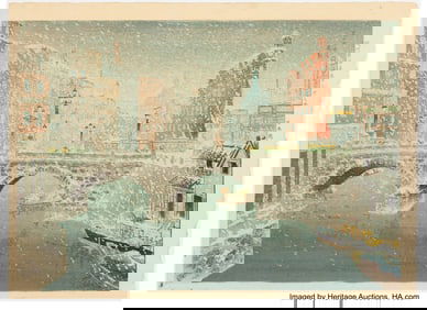 61158&colon; Bannai K&omacr;kan &lpar;Japanese&comma; 1900-1963&rpar; Nihonbashi i