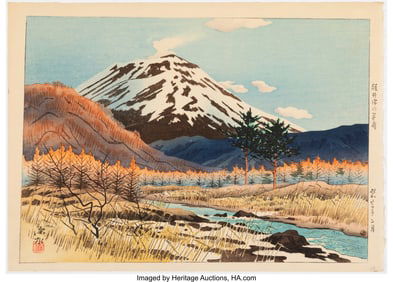 61160&colon; It&omacr; Shinsui &lpar;Japanese&comma; 1898-1972&rpar; Early Spring 