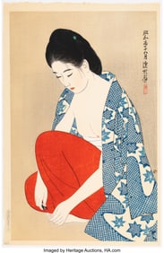 61100&colon; It&omacr; Shinsui &lpar;Japanese&comma; 1898-1972&rpar; Toenails &lpar;Tsu